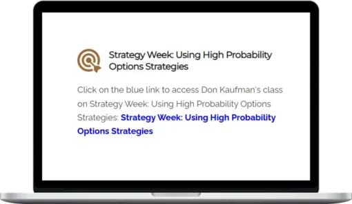 TheoTrade – Strategy Week: Using High Probability Options Strategies
