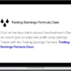 Theotrade – Trading Earnings Formula